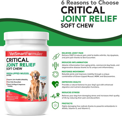 Critical Joint Relief for Dogs