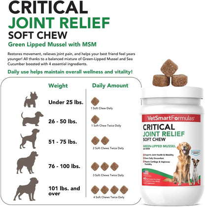 Critical Joint Relief for Dogs